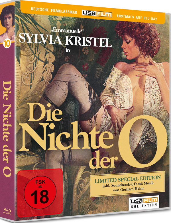 Die Nichte der O (Lisa Film Kollektion # 10) - Mit Sylvia Kristel (Emmanuelle) als deutsche HD-Premiere mit Soundtrack-CD - Limitierte Auflage von 1000 Stück  (Blu-ray Disc)