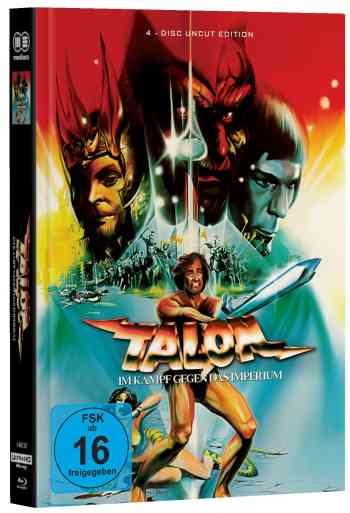 Talon im Kampf gegen das Imperium - The Sword and the Sorcerer - Uncut Mediabook Edition (DVD+blu-ray+4K Ultra HD) (A)