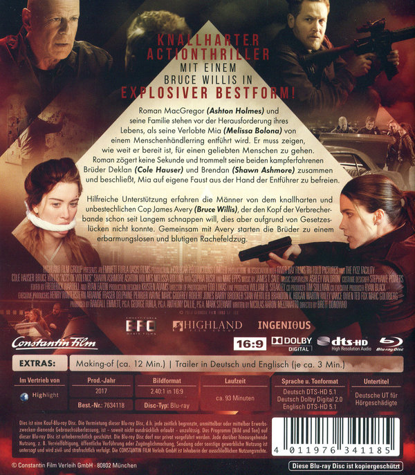 Acts of Violence (blu-ray)