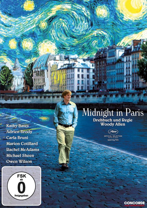 Midnight in Paris  (DVD)