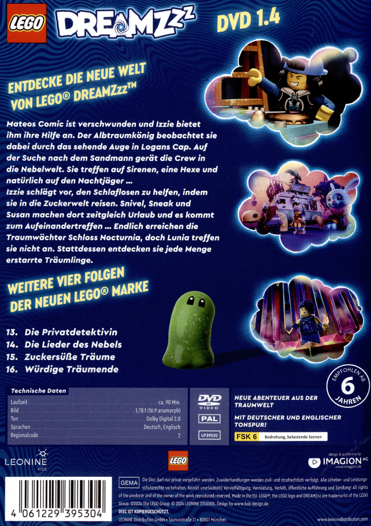LEGO DreamZzz - DVD 1.4  (DVD)