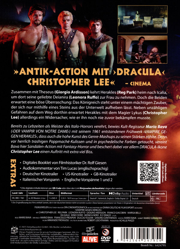 Vampire gegen Herakles (Filmjuwelen)  (DVD)