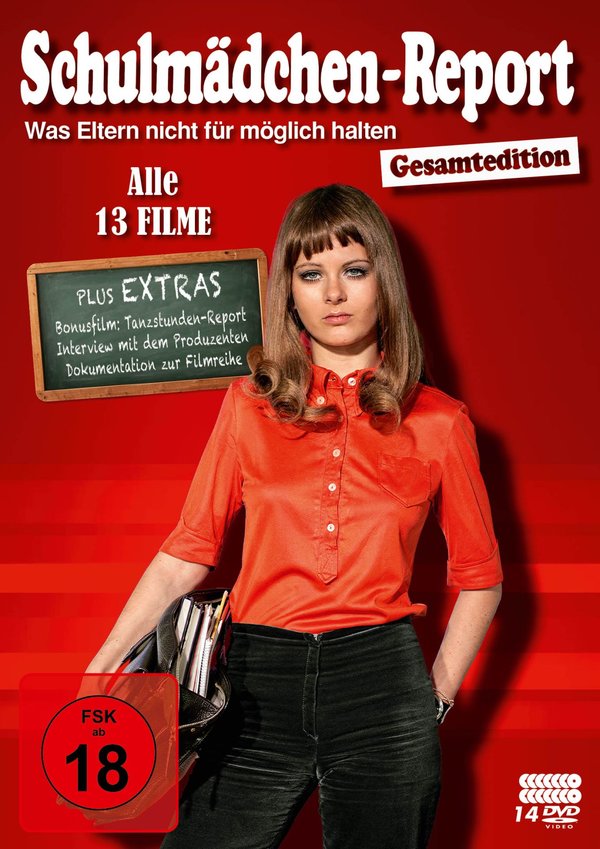 Schulmädchen-Report - Gesamtedition - Alle 13 Filme plus Extras & Tanzstunden-Report  [14 DVDs]  (DVD)