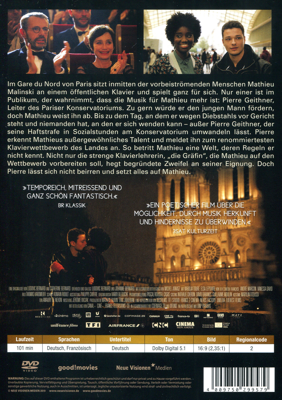 Der Klavierspieler vom Gare du Nord  (DVD)