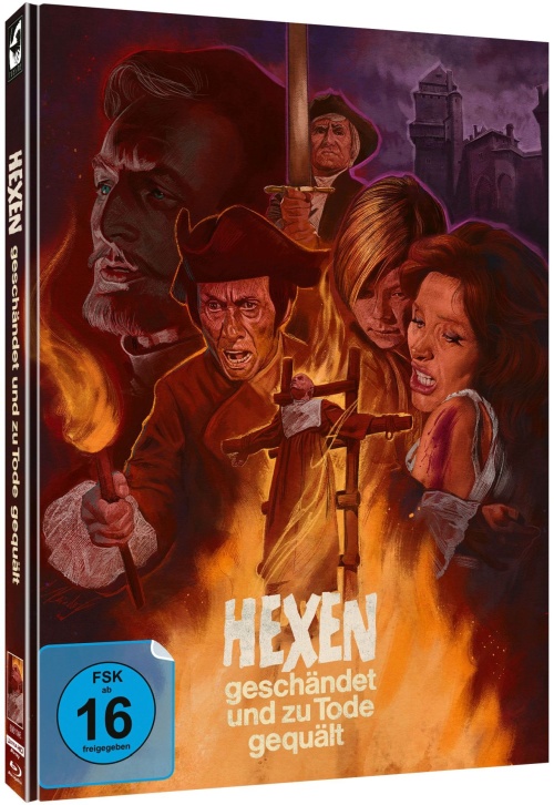 Hexen geschändet und zu Tode gequält - Uncut Mediabook Edition (4K Ultra HD+blu-ray) (A)