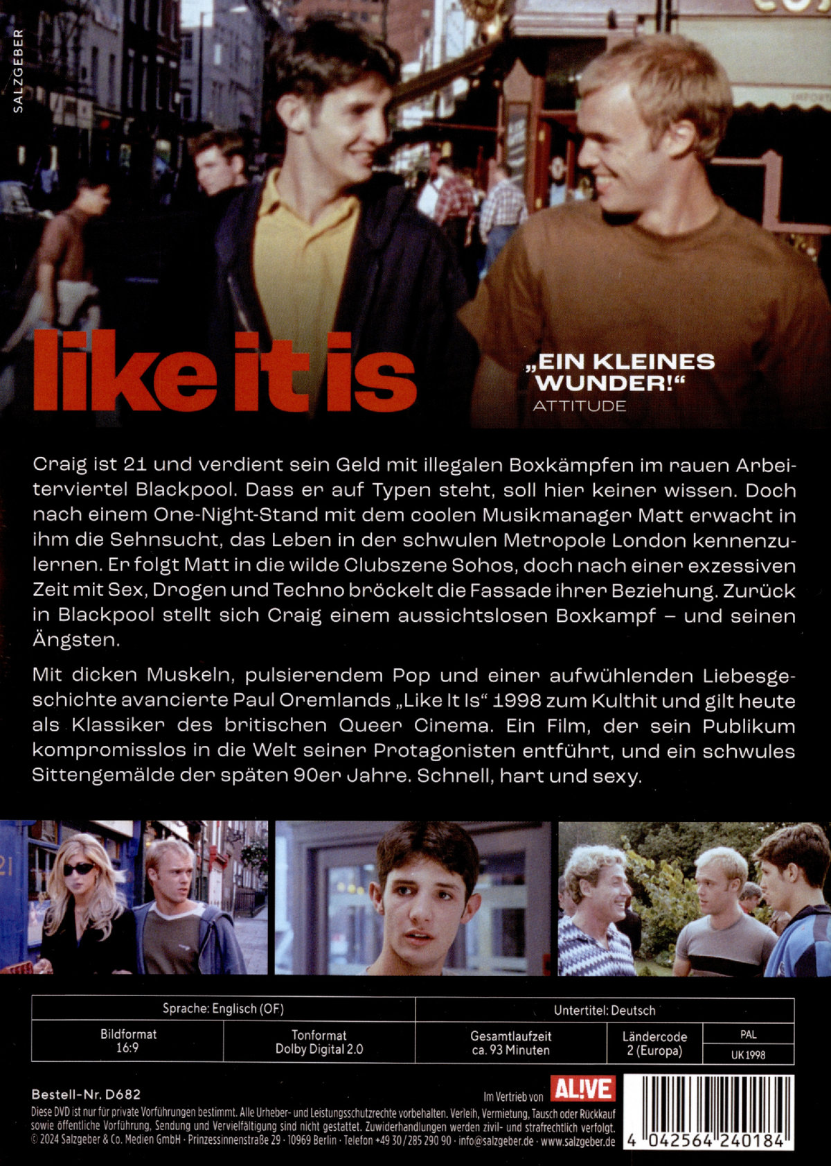 Like It Is (OmU)  (DVD)