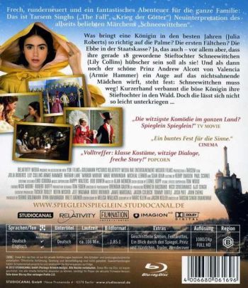 Spieglein, Spieglein - Die wirklich wahre Geschichte... (blu-ra