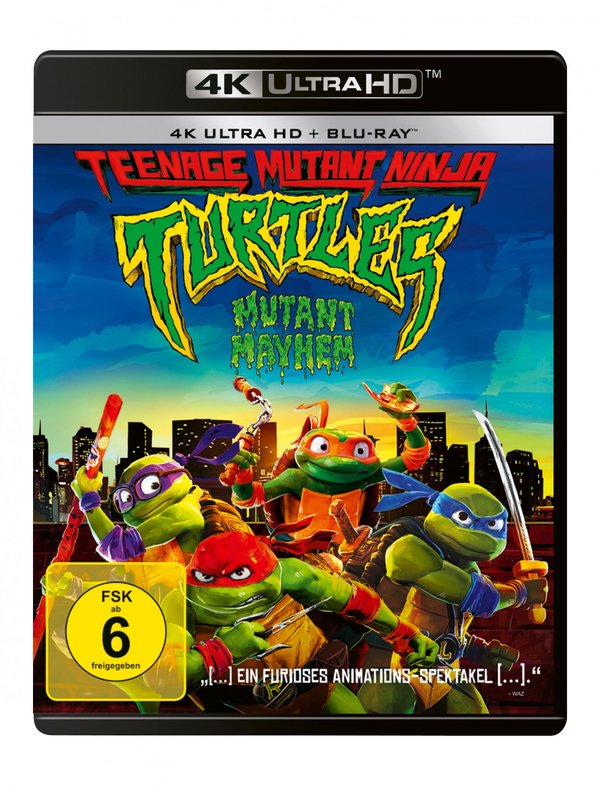 Teenage Mutant Ninja Turtles: Mutant Mayhem (4K Ultra HD)