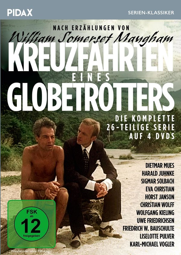 Kreuzfahrten eines Globetrotters / Die komplette 26-teilige Reiseserie nach Erzählungen von William Somerset Maugham (Pidax Serien-Klassiker)  [4 DVDs]  (DVD)