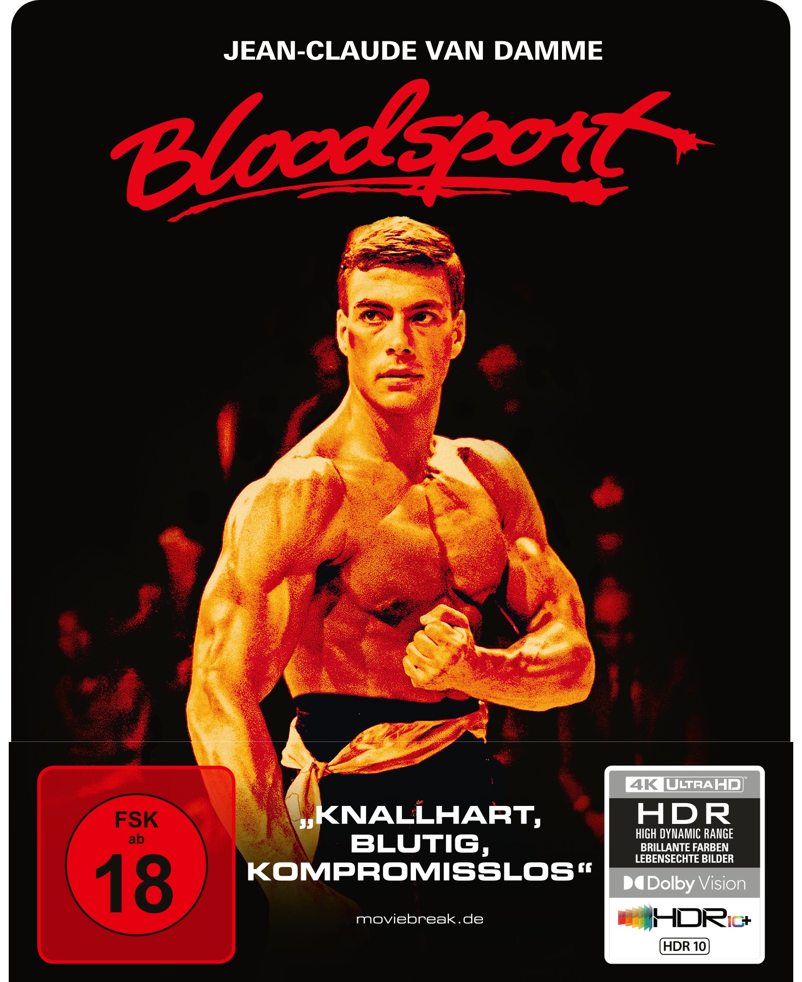 Bloodsport - Uncut Steelbook Edition (4K Ultra HD+blu-ray) 