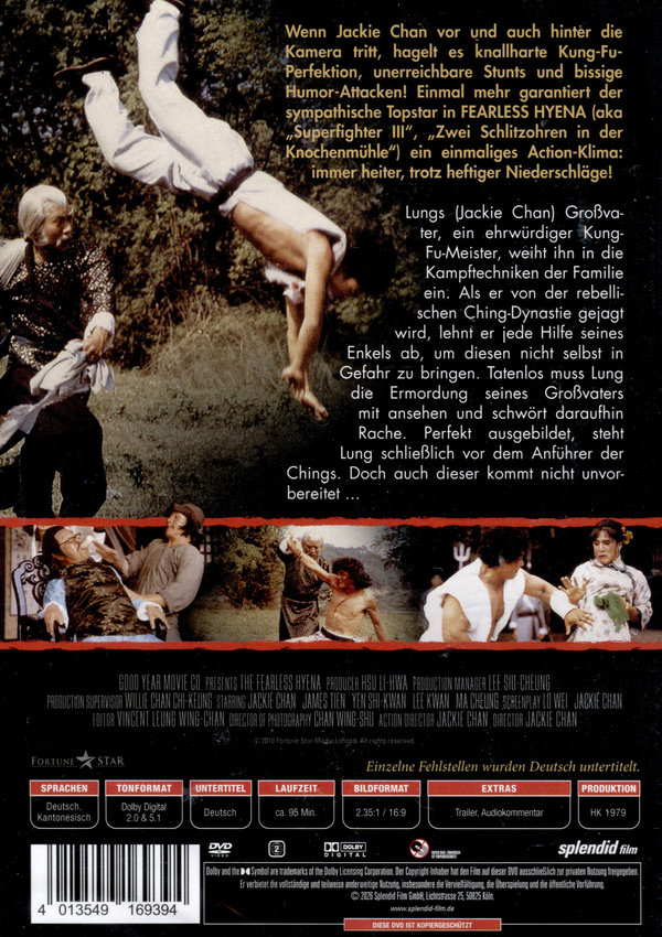 Fearless Hyena - Legacy Collection  (DVD)
