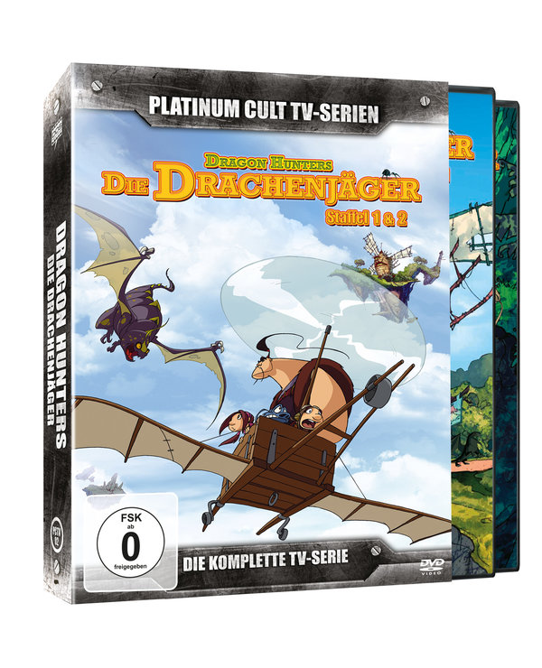 Die Drachenjäger - Staffel 1+2 / Folge 1-52  [6 DVDs]  (DVD)