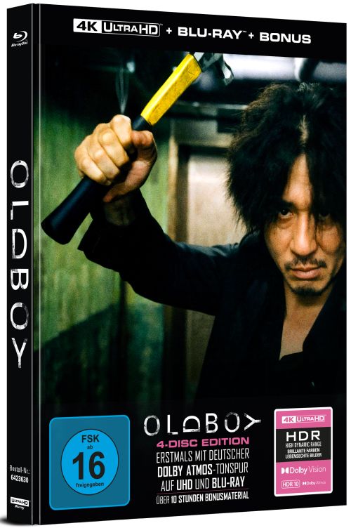 Oldboy - Uncut Mediabook Edition  (4K Ultra HD+blu-ray)