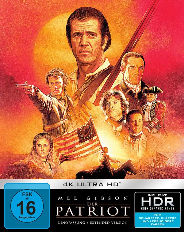 Der Patriot - Extended Version & Kinofassung - Steelbook  (2 4K Ultra HD)