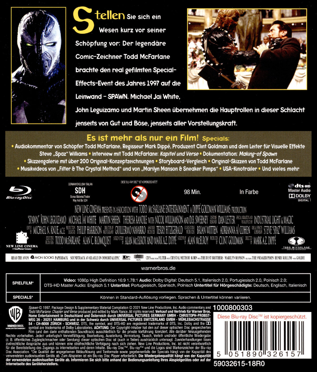 Spawn - Directors Cut (blu-ray)