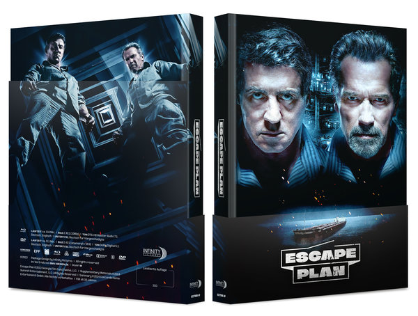 Escape Plan - Uncut Mediabook Edition  (DVD+blu-ray) (Wattiert)