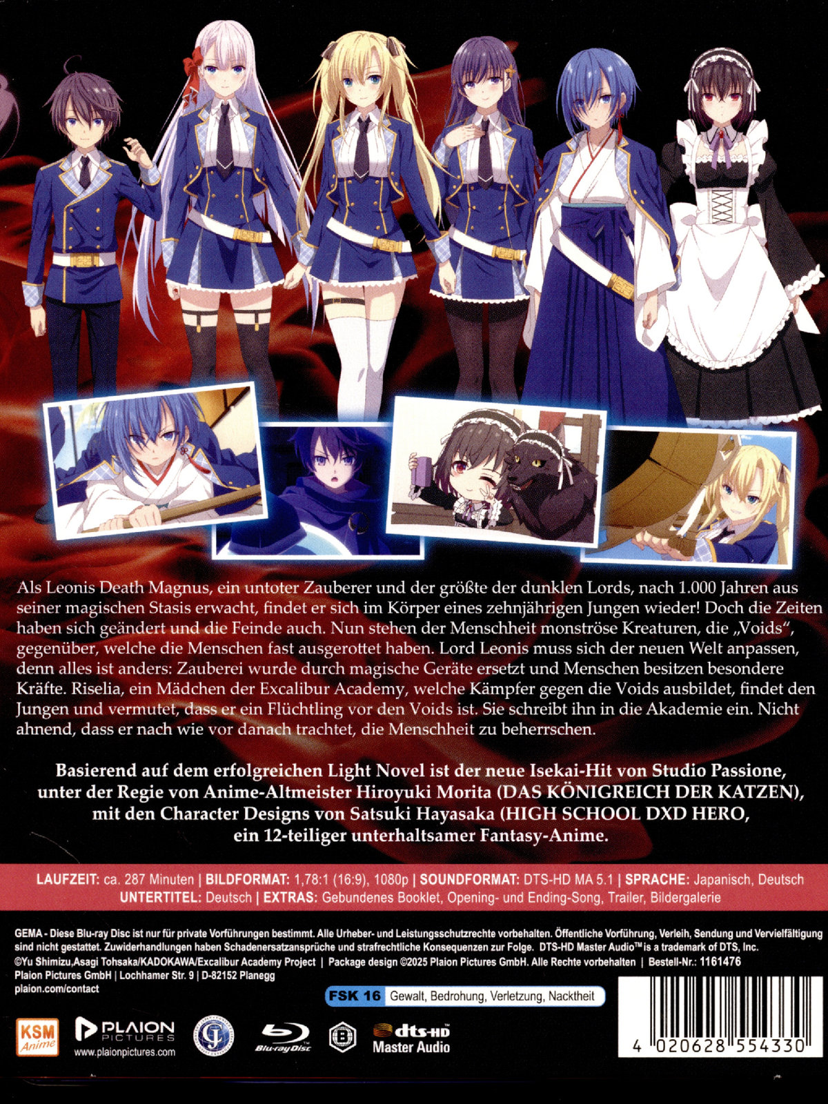 The Demon Sword Master of Excalibur Academy - Complete Edition  [2 BRs]  (Blu-ray Disc)