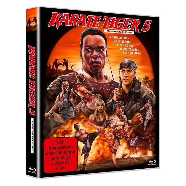 KARATE TIGER 5 - KÖNIG DER KICKBOXER - Scanavo Ed.  (Blu-ray Disc) KARATE TIGER 5 - KÖNIG DER KICKBOXER - Scanavo Ed.  (Blu-ray Disc)