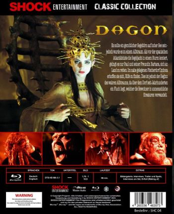 Dagon - Uncut Classic Collection  (blu-ray)