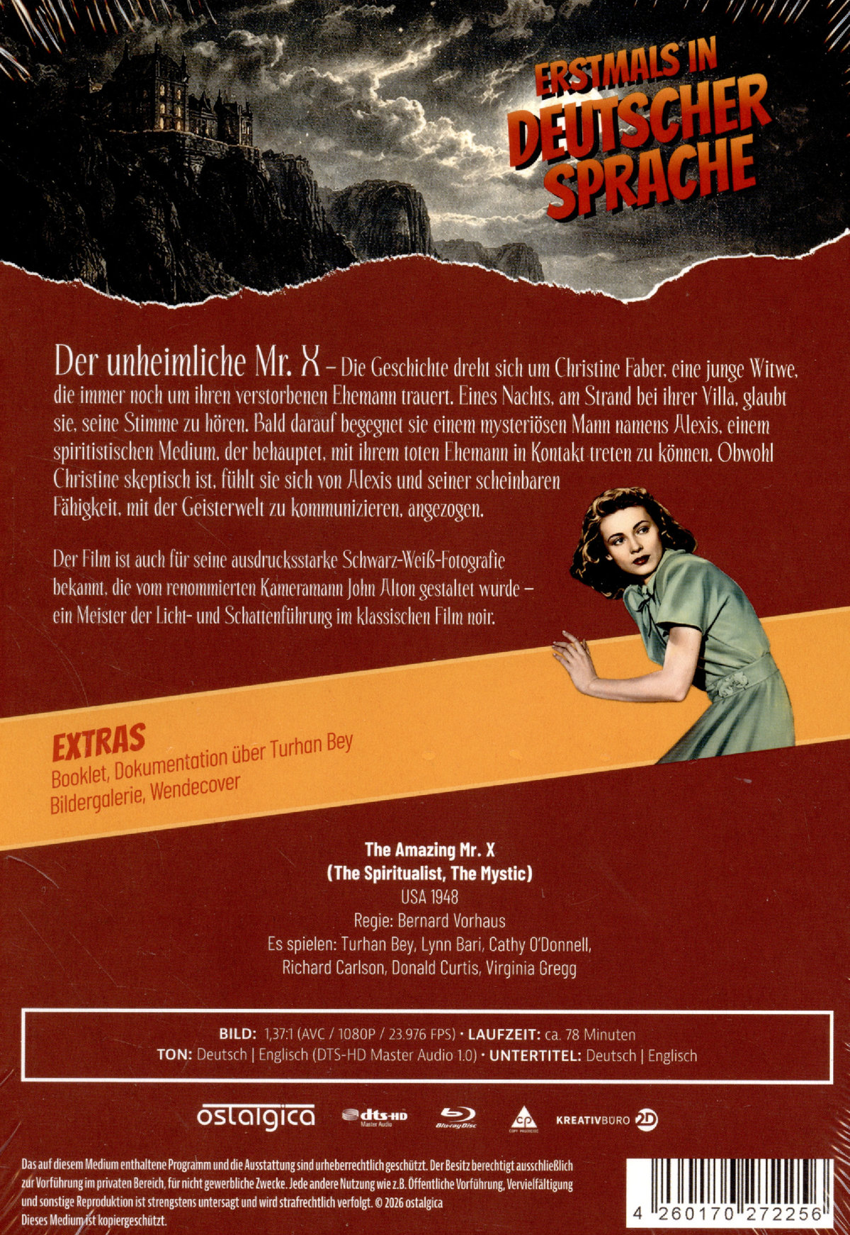 Der unheimliche Mr. X - Classic Chiller Collection  (blu-ray)