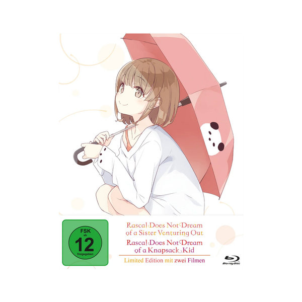 Rascal Does Not Dream of a Knapsack Kid - Movie 2 & Rascal Does Not Dream of a Sister Venturing Out - Movie 3 -  Limited Edition  (Blu-ray Disc)
