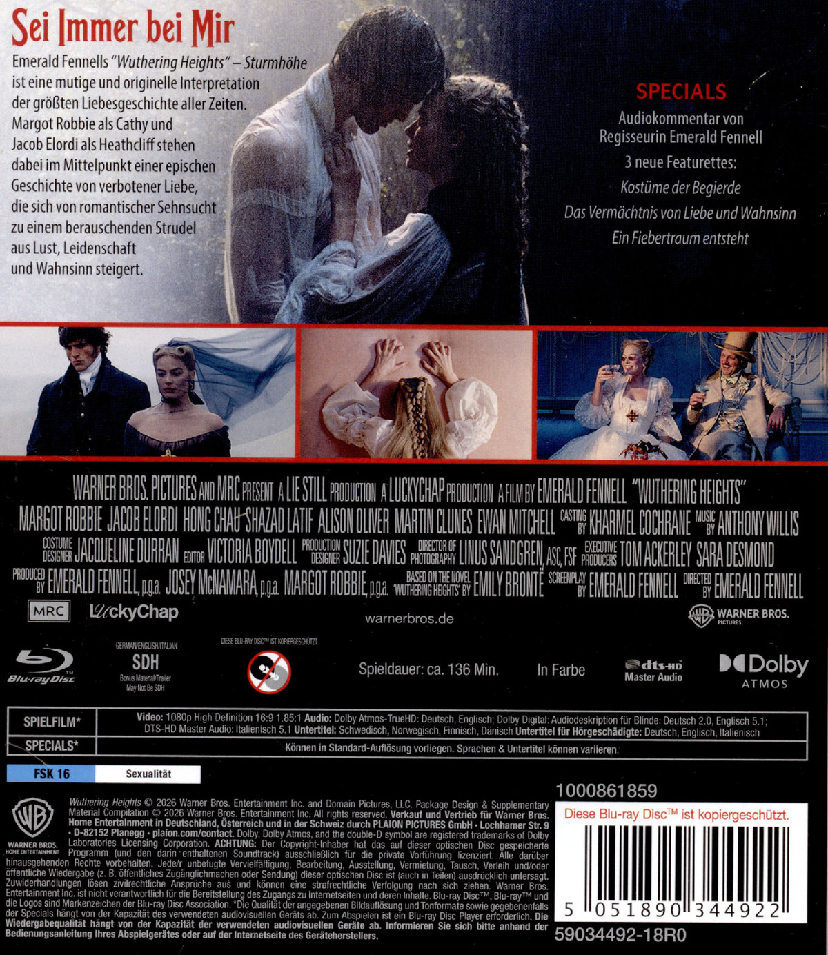 Wuthering Heights - Sturmhöhe  (Blu-ray Disc)