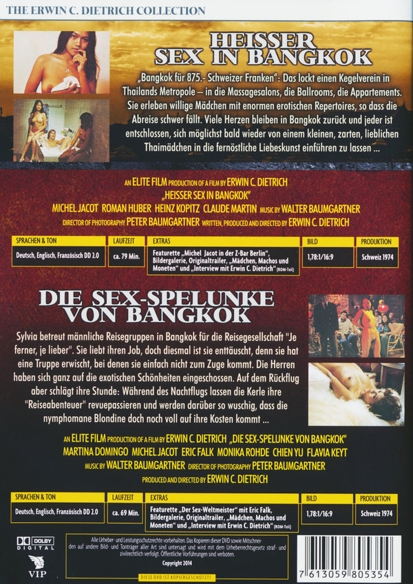 Sex in Bangkok - Heisser Sex in Bangkok/Die Sex-Spelunke von Bangkok (DVD)