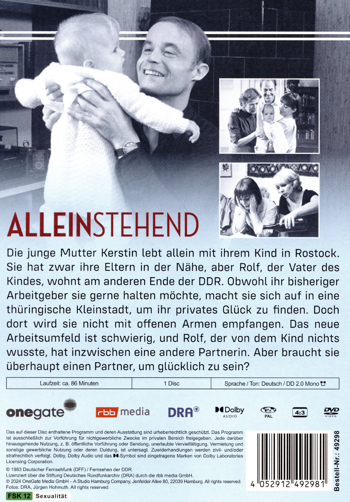Alleinstehend (DDR TV-Archiv)  (DVD)