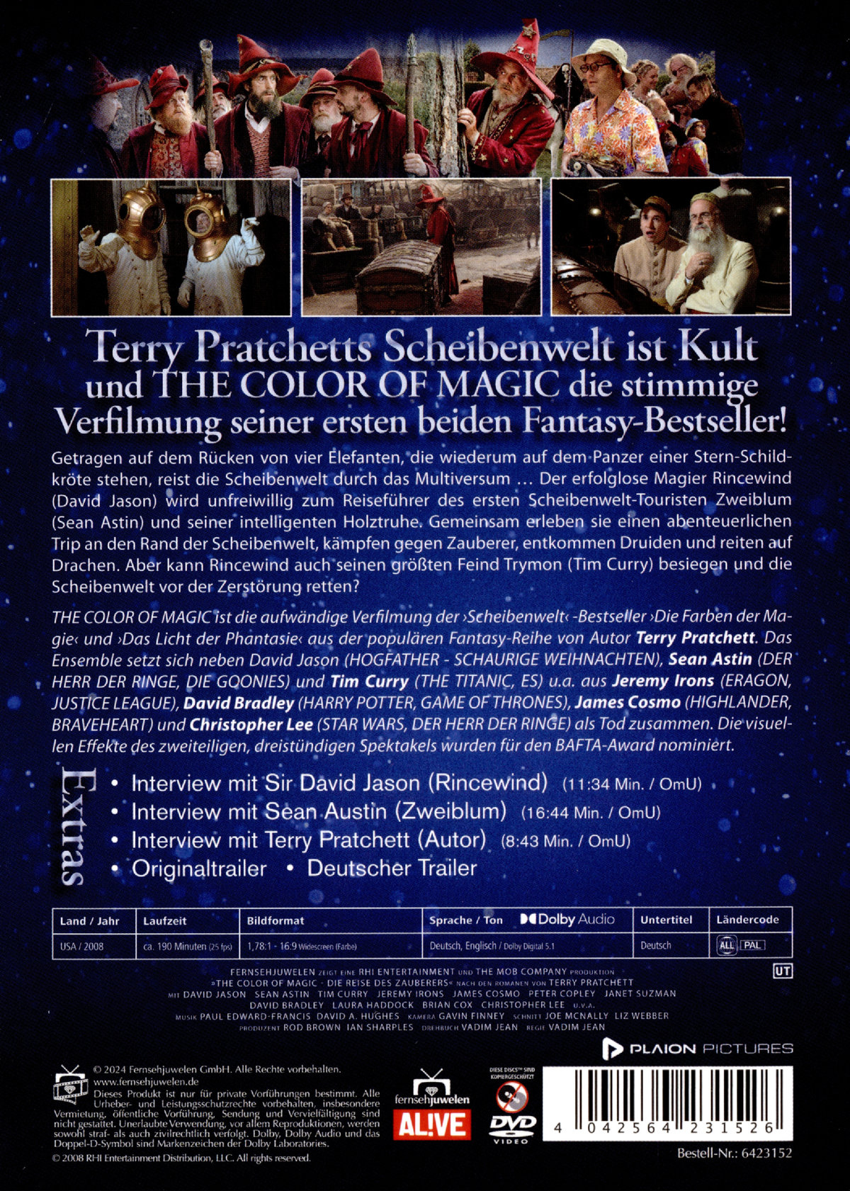 The Color of Magic - Die Reise des Zauberers (Fernsehjuwelen)  (DVD)