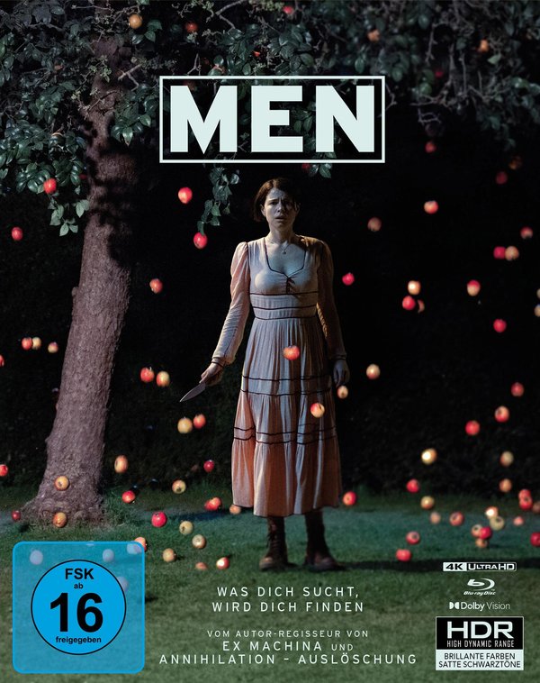 Men - Was dich sucht, wird dich finden - Uncut Mediabook Edition (4K Ultra HD-blu-ray)
