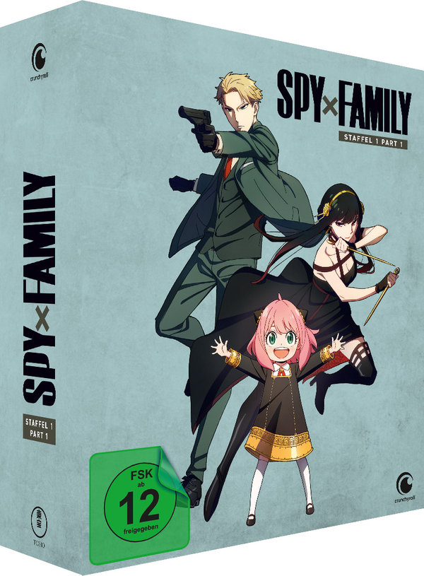 Spy x Family - Staffel 1 - Part 1 - Gesamtausgabe  [3 DVDs]  (DVD)