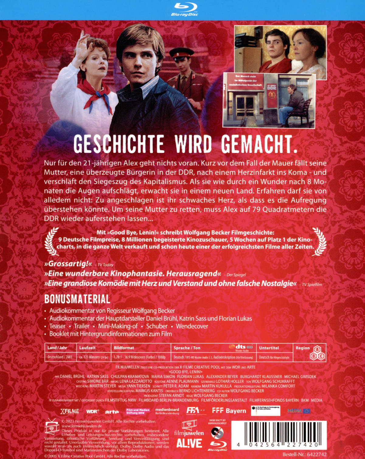 Good Bye, Lenin! (Filmjuwelen)  (Blu-ray Disc)