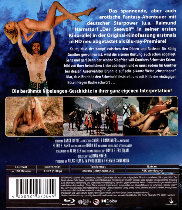 Siegfried und das sagenhafte Liebesleben der Nibelungen  (Blu-ray Disc)