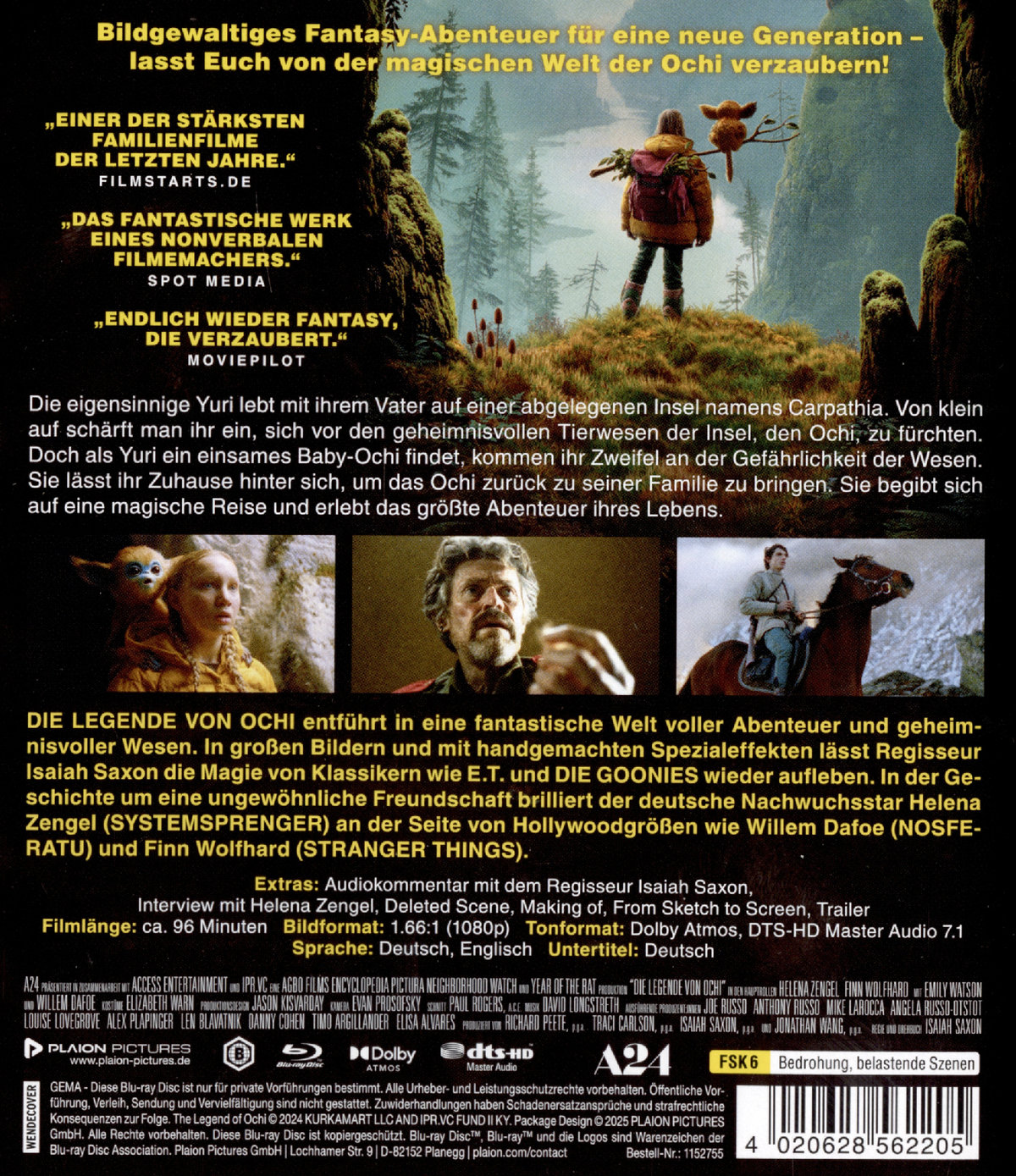 Die Legende von Ochi  (Blu-ray Disc)