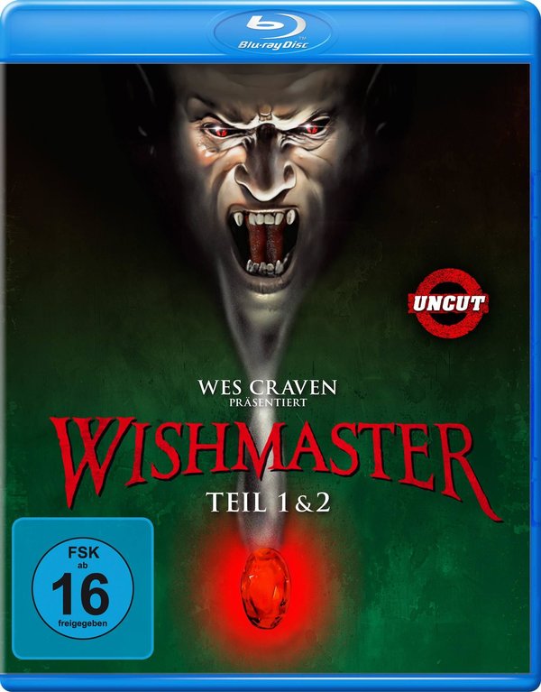 Wishmaster 1 & 2 (Uncut)  [2 BRs]  (Blu-ray Disc)