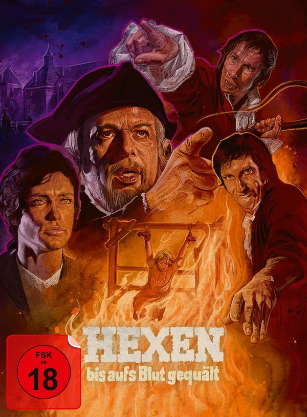 Hexen bis aufs Blut gequält - Uncut Mediabook Edition (4K Ultra HD+blu-ray) (A)