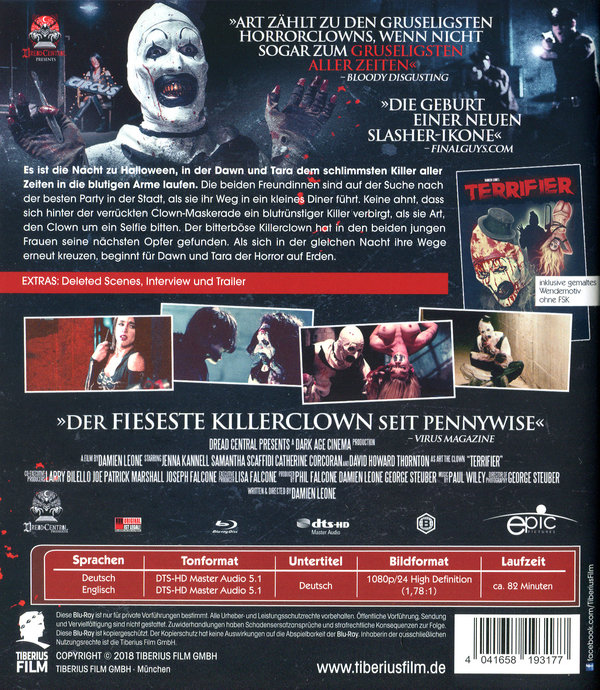 Terrifier  (Blu-ray Disc)