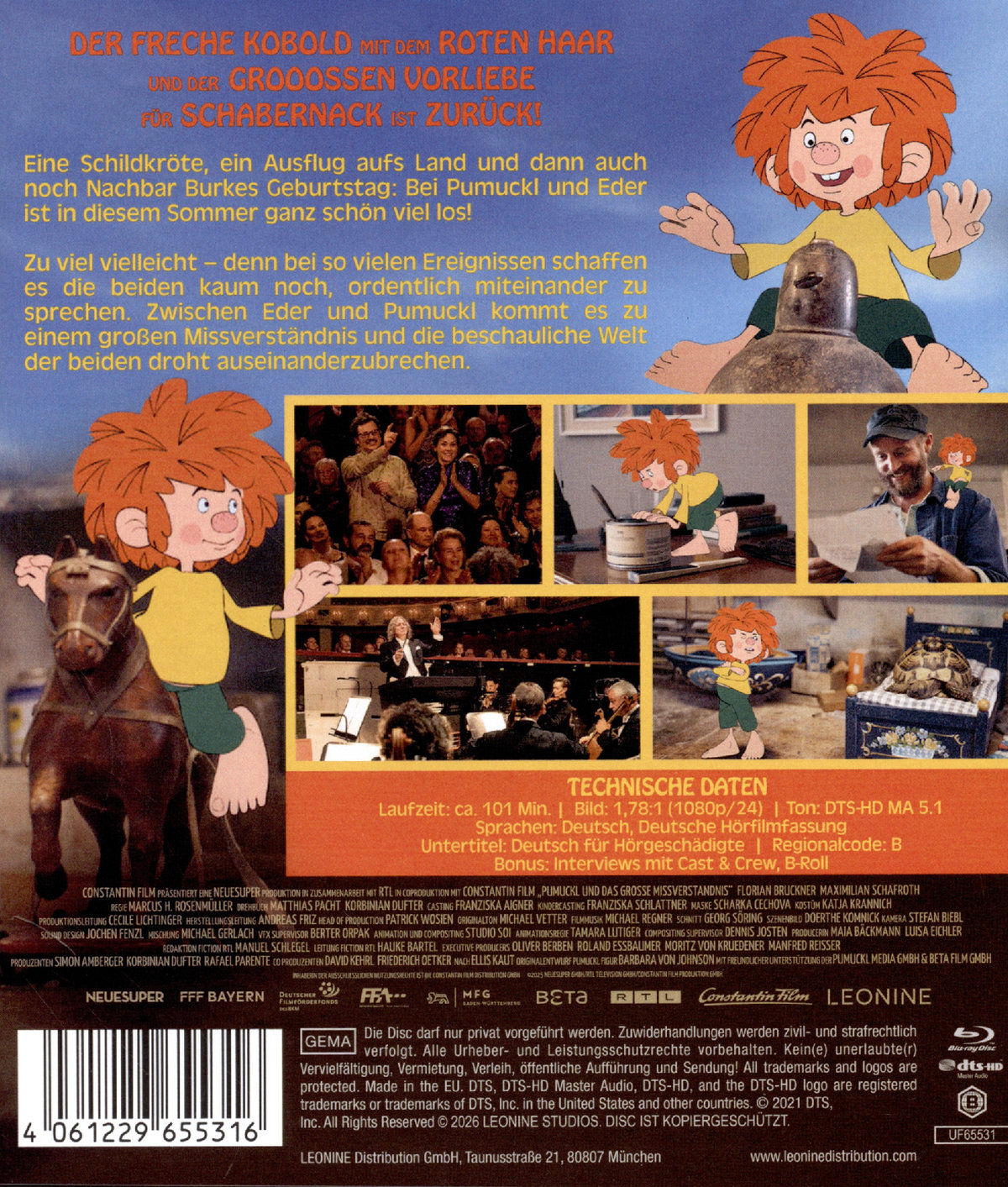 Pumuckl und das grosse Missverständnis  (Blu-ray Disc)