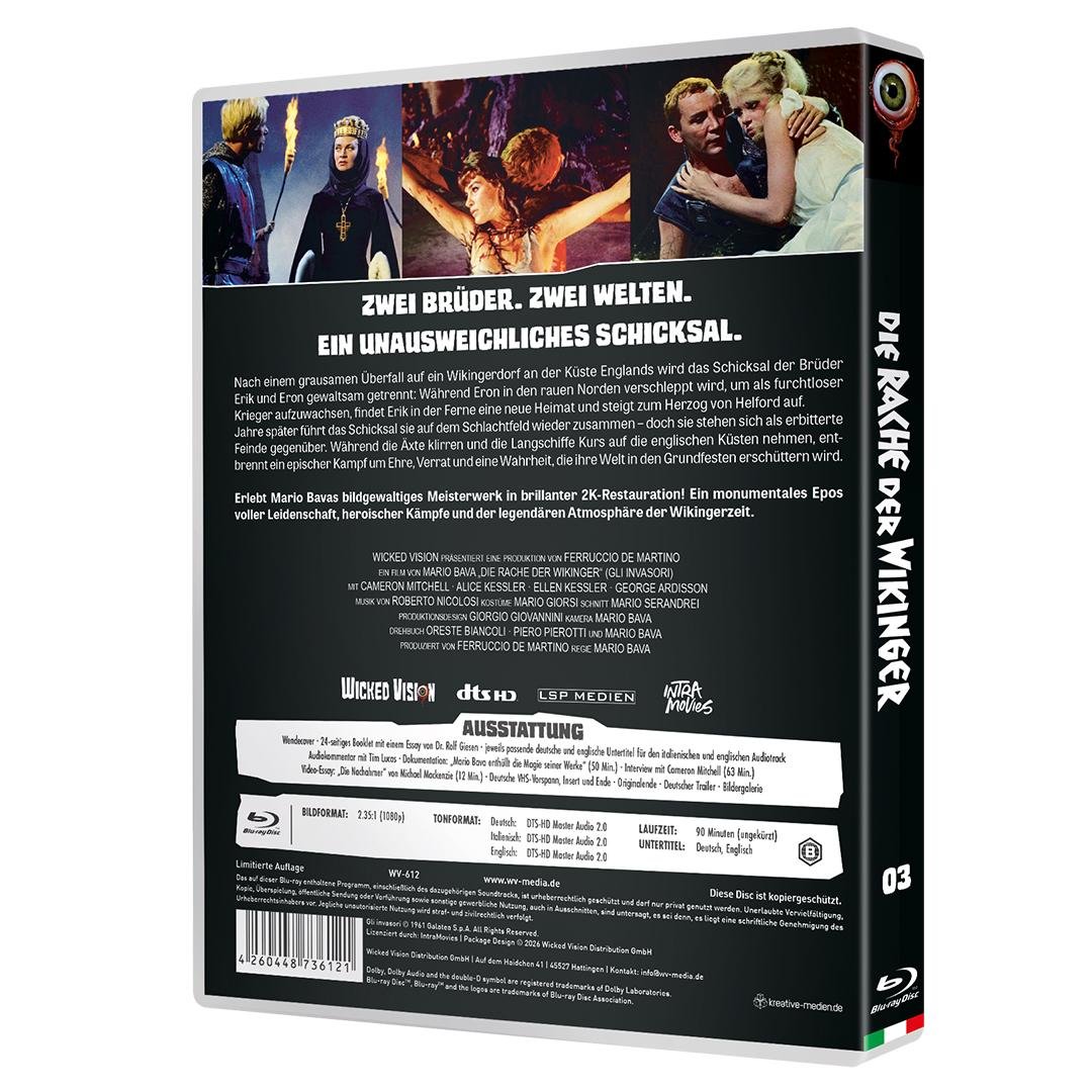 Die Rache der Wikinger - Italo Cinema Collection  (blu-ray)