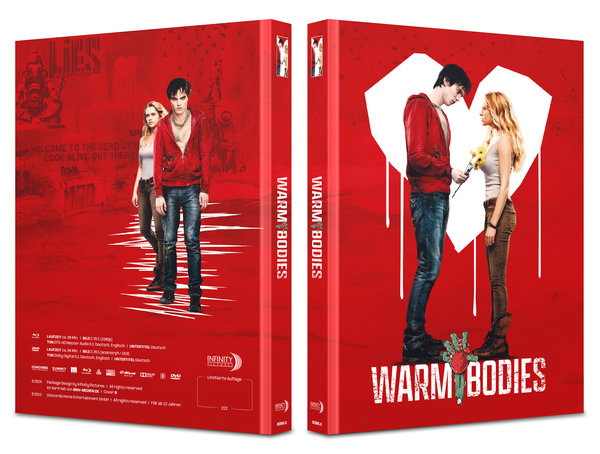 Warm Bodies - Uncut Mediabook Edition  (DVD+blu-ray) (B) Warm Bodies - Uncut Mediabook Edition  (DVD+blu-ray) (B)