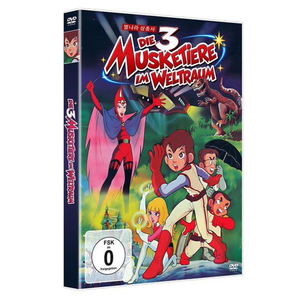 DIE 3 MUSKETIERE IM WELTRAUM  (DVD)