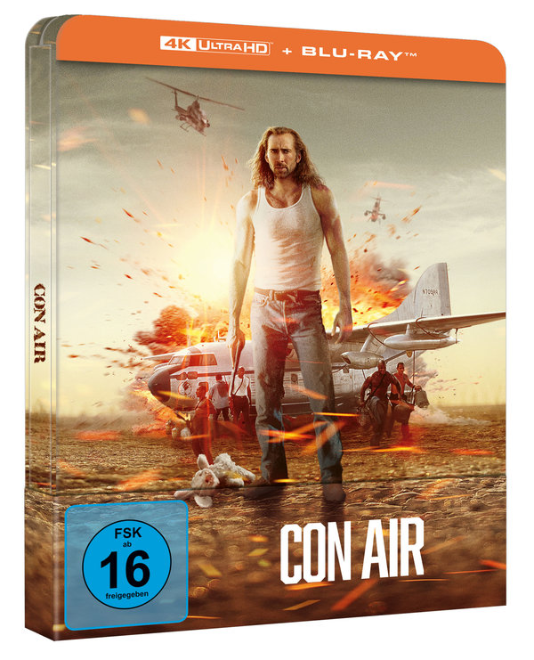 Con Air - Limited Steelbook Edition  (4K Ultra HD+blu-ray)