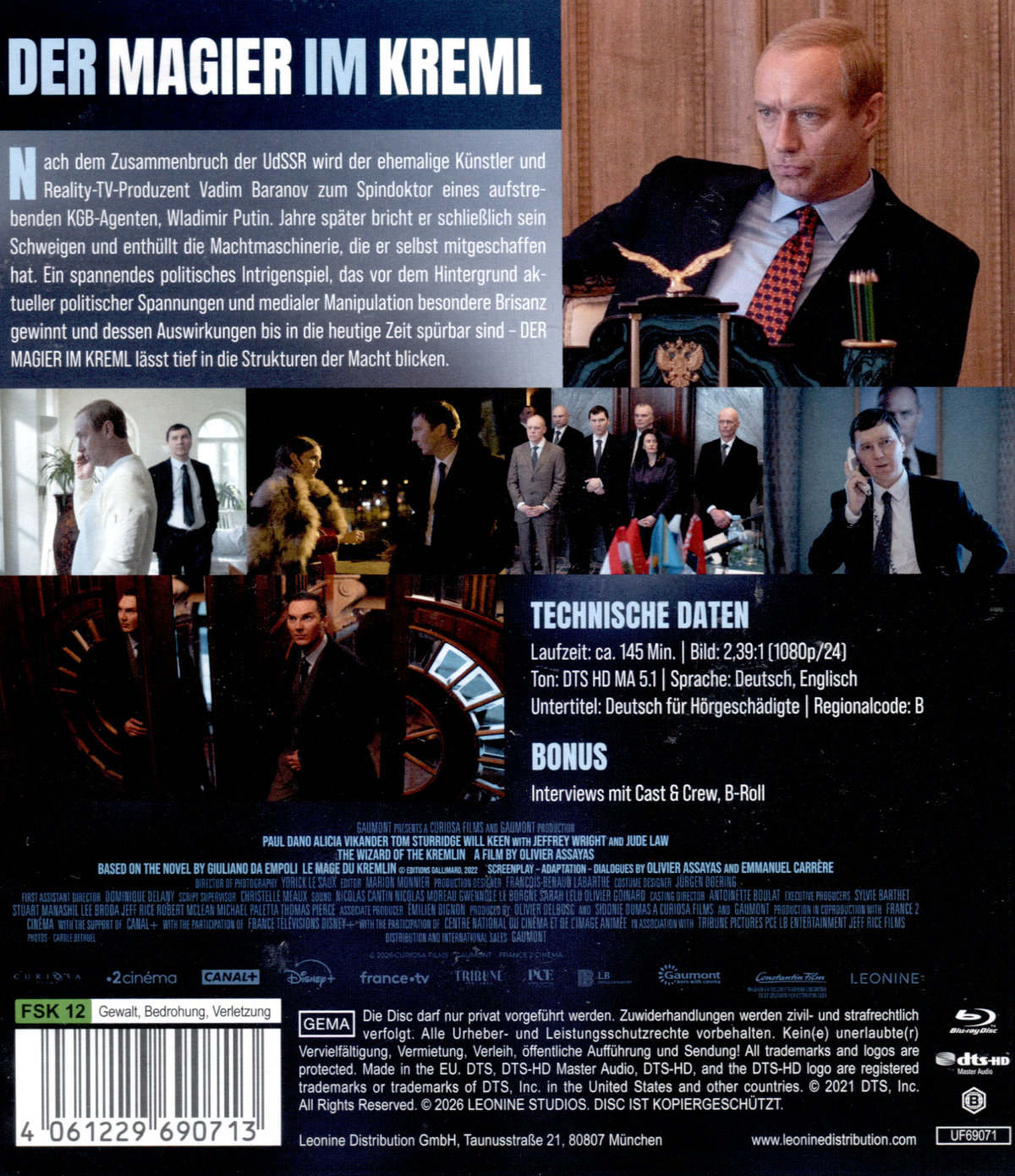 Der Magier im Kreml  (Blu-ray Disc)