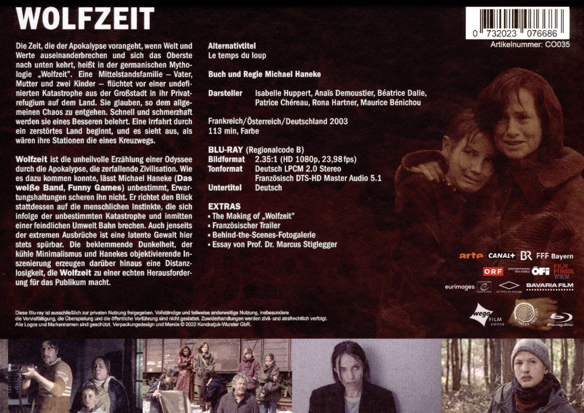 Wolfzeit - Uncut Mediabook Edition (blu--ray)