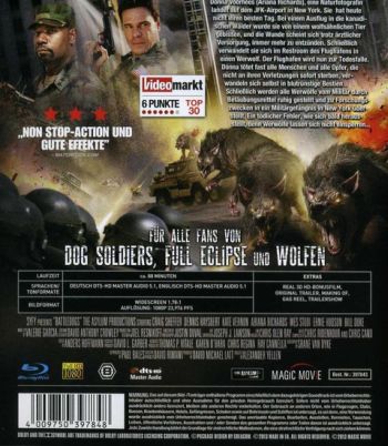 Battledogs 3D (3D blu-ray)