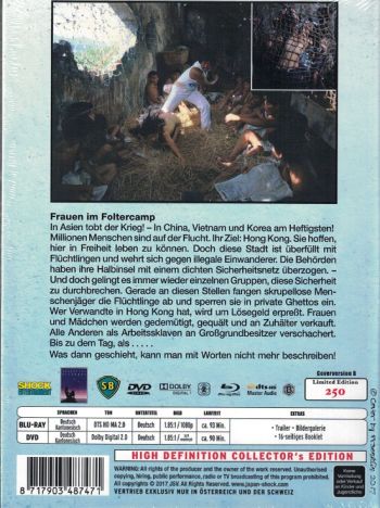 Frauen im Foltercamp - Uncut Mediabook Edition (DVD+blu-ray) (B)