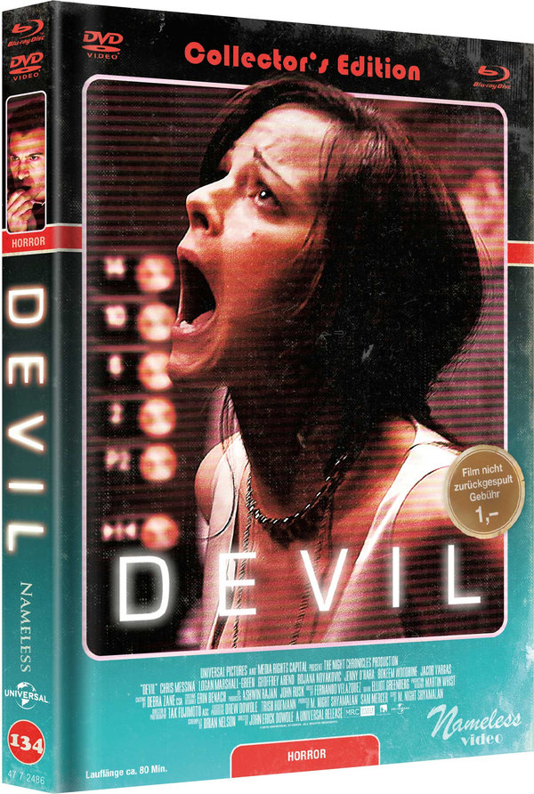 Devil - Uncut Mediabook Edition  (DVD+blu-ray) (C)