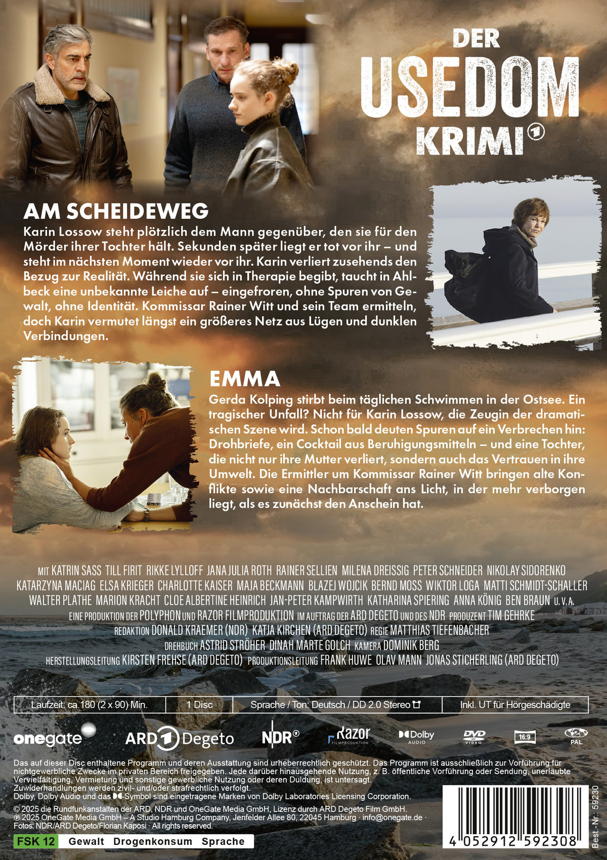 Der Usedom-Krimi: Am Scheideweg / Emma  (DVD)