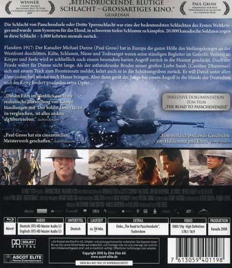 Feld der Ehre, Das - Passchendaele (blu-ray)