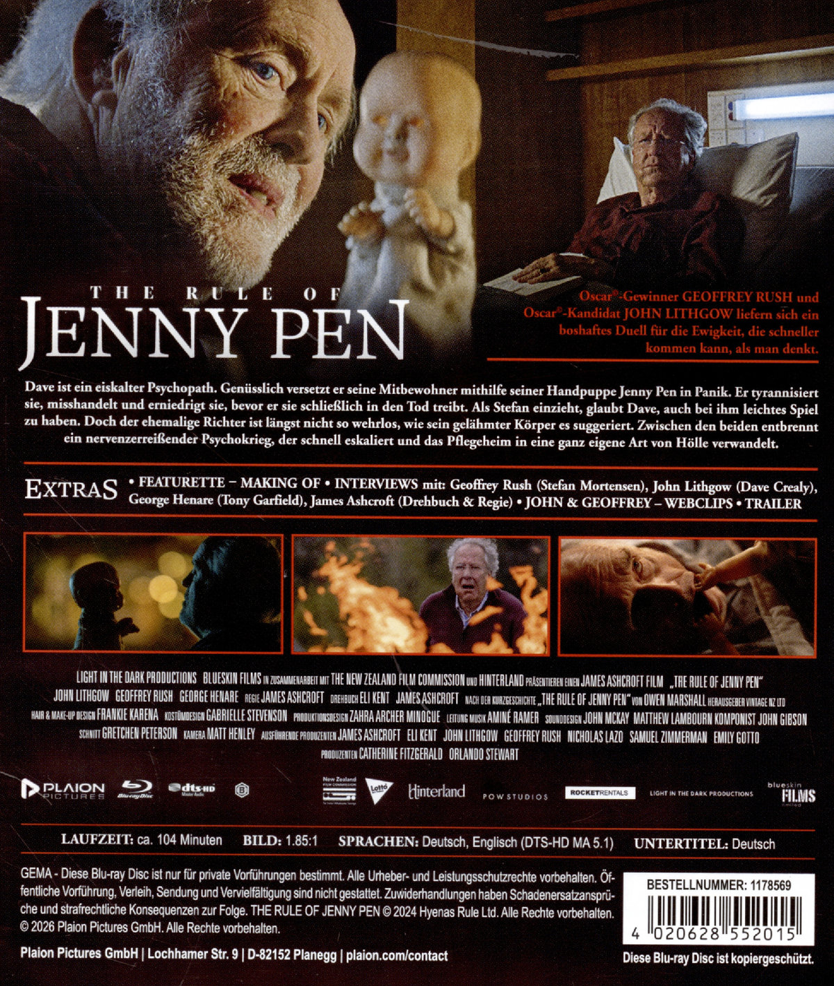 The Rule of Jenny Pen  (Blu-ray Disc)